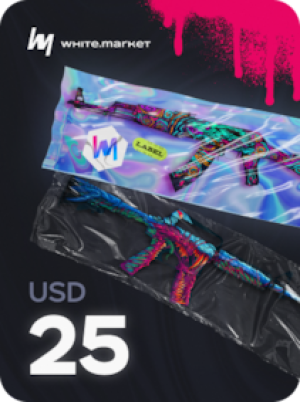 WhiteMarket Top Up Card 25 USD - WhiteMarket Key - GLOBAL