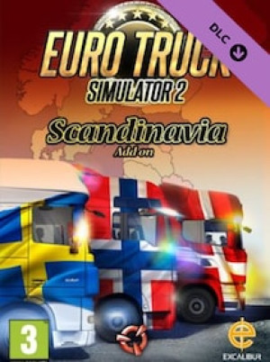 Euro Truck Simulator 2 - Scandinavia (PC) - Steam Key - EUROPE