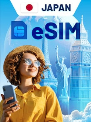 eSIM (Android, iOS) 1 GB, 30 Days - JAPAN