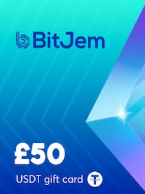 BitJem Crypto Gift Card USDT 50 GBP - BitJem Key