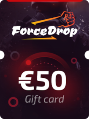 Forcedrop.gg Gift Card 50 EUR - Key GLOBAL