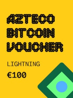 Azteco Bitcoin Lightning Voucher 100 EUR - Azteco Key - GLOBAL