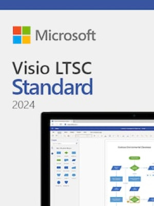 Microsoft Visio 2024 | LTSC Standard (PC) - Microsoft Key - GLOBAL