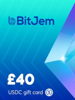 BitJem Crypto Gift Card USDC 40 GBP - BitJem Key