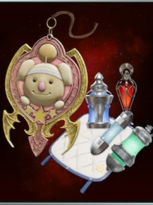 Final Fantasy VII Rebirth Kupo Charm & Survival Set (PC) - Steam Key - GLOBAL