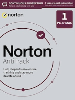 Norton AntiTrack (PC, Mac) (1 Device, 1 Year) - NortonLifeLock Key - EUROPE