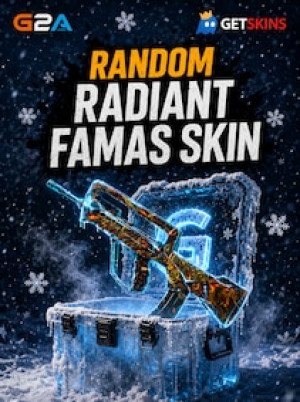 Counter Strike 2 RANDOM RADIANT FAMAS SKIN - (PC) - BY GETSKINS.NET Key - GLOBAL