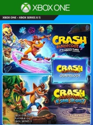 Crash Bandicoot - Quadrilogy Bundle (Xbox One) - Xbox Live Key - EUROPE