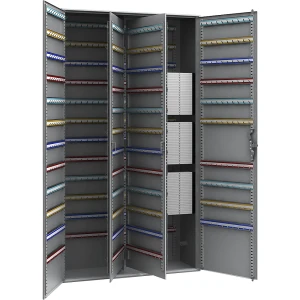 Schlüsselschrank, 2-türig, HxBxT 1300 x 730 x 250 mm, 940 Haken kaiserkraft