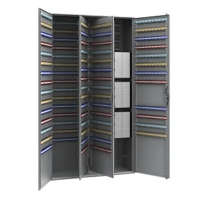 Schlüsselschrank, 2-türig, HxBxT 1300 x 730 x 250 mm, 1170 Haken kaiserkraft