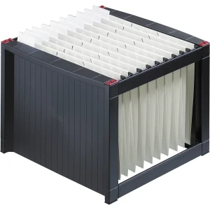 helit Hängeregistraturgestell, BxTxH 360 x 380 x 272 mm, VE 4 Stk, schwarz