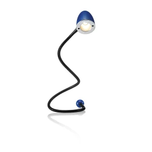 Hansa Candeeiro LED USB SNAKE , altura 350 mm, azul noite, Candeeiro LED USB SNAKE, altura 350 mm, azul noite. Pequeno e compacto. O candeeiro LED USB