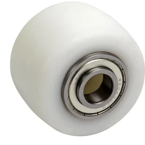 kaiserkraft Roda de forquilha, poliamida, comprimento de montagem 64 mm, largura das rodas 54 mm, Roda de forquilha, poliamida, comprimento de