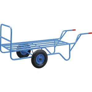eurokraft pro Schubkarre, Ladefläche 1500 x 690 mm, Tragfähigkeit 400 kg