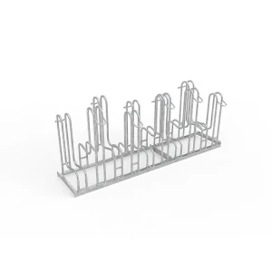 WSM Suporte para bicicletas , dos dois lados, 10 lugares, largura dos pneus até 55 mm, Suporte para bicicletas, dos dois lados, 10 lugares, largura