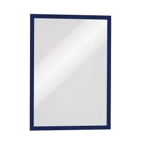 DURABLE DURAFRAME® Info-Rahmen, selbstklebend, magnetisch, für DIN A3, Rahmen blau, VE 12 Stk