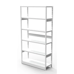 Büro-Steckregal, ohne Rückwand, Regalhöhe 1900 mm, Grundregal, Breite x Tiefe 760 x 300 mm kaiserkraft