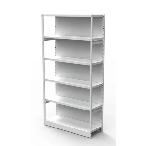 Büro-Steckregal, mit Rückwand, Regalhöhe 1900 mm, Grundregal, Breite x Tiefe 960 x 400 mm kaiserkraft