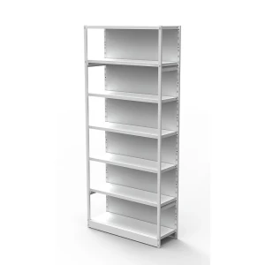 Büro-Steckregal, mit Rückwand, Regalhöhe 2250 mm, Grundregal, Breite x Tiefe 960 x 300 mm kaiserkraft