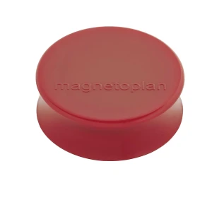 magnetoplan Íman ergonómico , Ø 34 mm, embalagem de 50 unid., vermelho, Íman ergonómico, Ø 34 mm, embalagem de 50 unid., vermelho. O núcleo maciço em