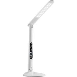 magnetoplan Candeeiro de secretária LED , STRATO, 10 W, branco, Candeeiro de secretária LED, STRATO, 10 W, branco. 5 níveis de regulação. Visor
