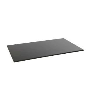 eurokraft pro Prateleira para modelos com travessas transversais , para LxP 1175 x 800 mm, lisa, em MDF, preto, Prateleira para modelos com travessas