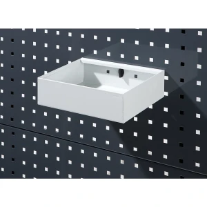 eurokraft pro Ablagekasten, Stahlblech, pulverbeschichtet, Breite 225 mm