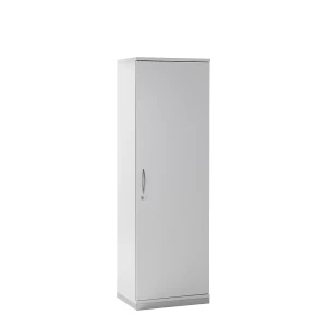LENA - Flügeltürschrank, 4 Fachböden, 5 Ordnerhöhen, HxBxT 1869 x 600 x 442 mm, lichtgrau kaiserkraft