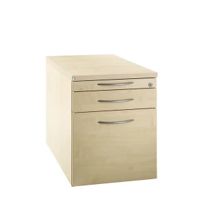HANNA - Rollcontainer, 1 Utensilienschub, 1 Materialschub, 1 Hängeregistratur, Dekor Ahorn kaiserkraft