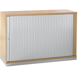 HANNA - Rollladenschrank, Höhe 781 mm, 1 Fachboden, Dekor Buche kaiserkraft