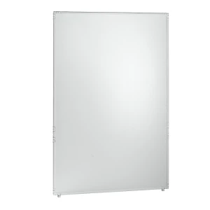Trennwand, Kunststoff, Rahmen lichtgrau, 1300 x 1950 mm kaiserkraft
