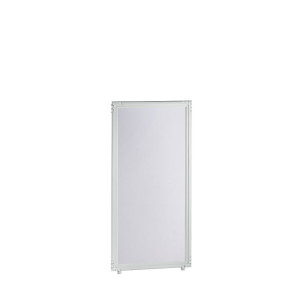 Trennwand, Acrylglas, klar, 650 x 1300 mm kaiserkraft