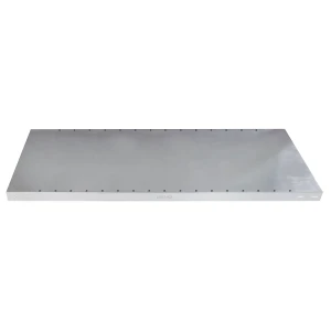 eurokraft pro Fachboden verzinkt extra, Kantenhöhe 40 mm, VE 2 Stk, BxT 1300 x 400 mm