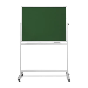 magnetoplan Quadro de giz, móvel , chapa de aço, pintada, LxA 2000 x 1000 mm, Quadro de giz, móvel, chapa de aço, pintada, LxA 2000 x 1000 mm. Com
