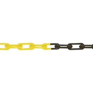 Moravia Nylon-Gütekette, MNK-Güte 6, Bundlänge 50 m, schwarz-gelb, ab 10 Stück
