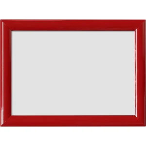 kaiserkraft Armação articulada, A4, embalagem de 2 unid., vermelho, Armação articulada, A4, embalagem de 2 unid., vermelho. Troca rápida de cartazes