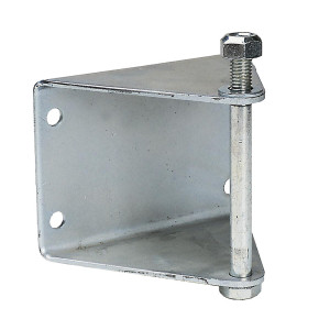kaiserkraft Placa de montagem para a parede, oscilante, para enrolador, Placa de montagem para a parede, oscilante, para enrolador. Placa oscilante