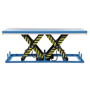 kaiserkraft Mesa de elevação tandem, com elemento de comando manual, capacidade de carga 8000 kg, tensão de funcionamento 400 V, Mesa de elevação