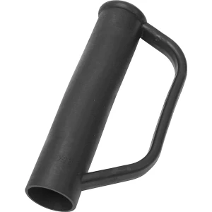 kaiserkraft Pega para carrinho de empilhamento em alumínio, Ø 33 mm, a partir de 2 unid., apenas pega, plástico, antracite, Pega para carrinho de