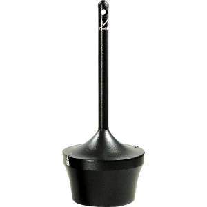 Rubbermaid Cinzeiro de pé Aladdin , volume 16 l, preto, Cinzeiro de pé Aladdin, volume 16 l, preto. Extingue os cigarros através da redução da entrada
