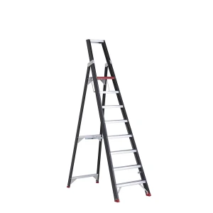 Altrex Sicherheits-Stehleiter, einseitig begehbar, 8 Stufen inkl. Plattform