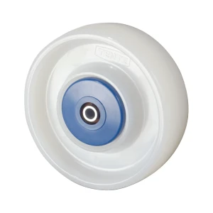 TENTE Polyamid-Rad, weiß, Präzisionskugellager, Rad-Ø x Breite 100 x 36 mm
