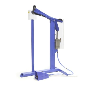 kaiserkraft Máquina agrafadora fixa, para agrafagem dos fundos, pneumático para agrafos 15 – 22 mm, Máquina agrafadora fixa, para agrafagem dos