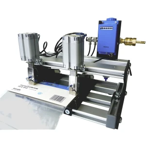 kaiserkraft Agrafador de mesa, pneumático, com disparo por contacto para agrafos 6 – 8 mm, Agrafador de mesa, pneumático, com disparo por contacto