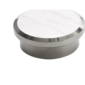 Super-Kraftmagnet, silber, VE 10 Stk, Ø 25 mm kaiserkraft