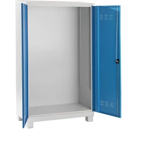 eurokraft pro Armário protetor do meio ambiente para armazenamento exterior , corpo vazio, AxLxP 2100 x 1200 x 600 mm, Armário protetor do meio