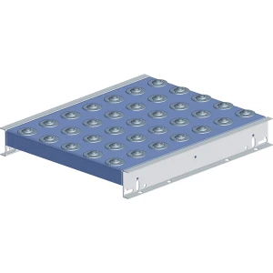 Schulz Stanztechnik Mesa de rolamentos de esferas, altura de construção 70 mm , largura da via 500 mm, comprimento 1000 mm, separação 75 mm, Mesa de