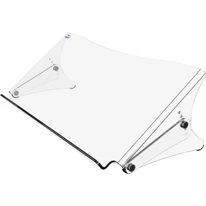 Dataflex Porta-documentos ERGODOC® , ajustável em altura 136 - 206 mm, transparente claro, Porta-documentos ERGODOC®, ajustável em altura 136 - 206