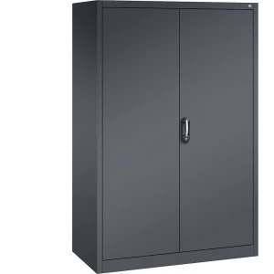C+P ACURADO Universalschrank, BxT 1200 x 600 mm, schwarzgrau / schwarzgrau