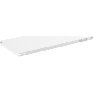 eurokraft pro Prateleira , cinzento claro, semipesada, LxP 1000 x 600 mm, Prateleira, cinzento claro, semipesada, LxP 1000 x 600 mm. Completo com